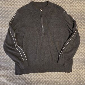 Grey Athletic Sweater